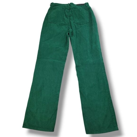 Pacsun Pants Size 29 W30" x L31" Pacsun Dad Jean Corduroy Pants Button Fly Green - Picture 3 of 8